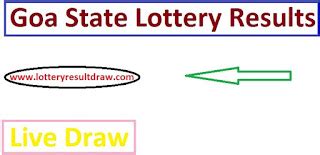 Goa State Lottery Results Live Draw.